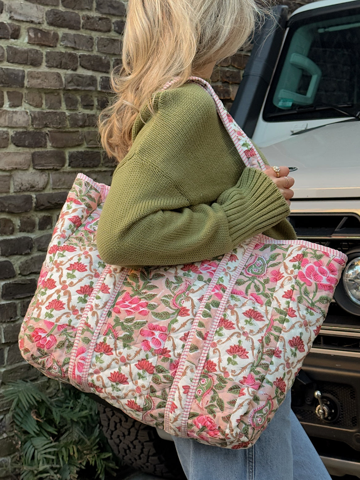 Rosie Patch Tote Bag