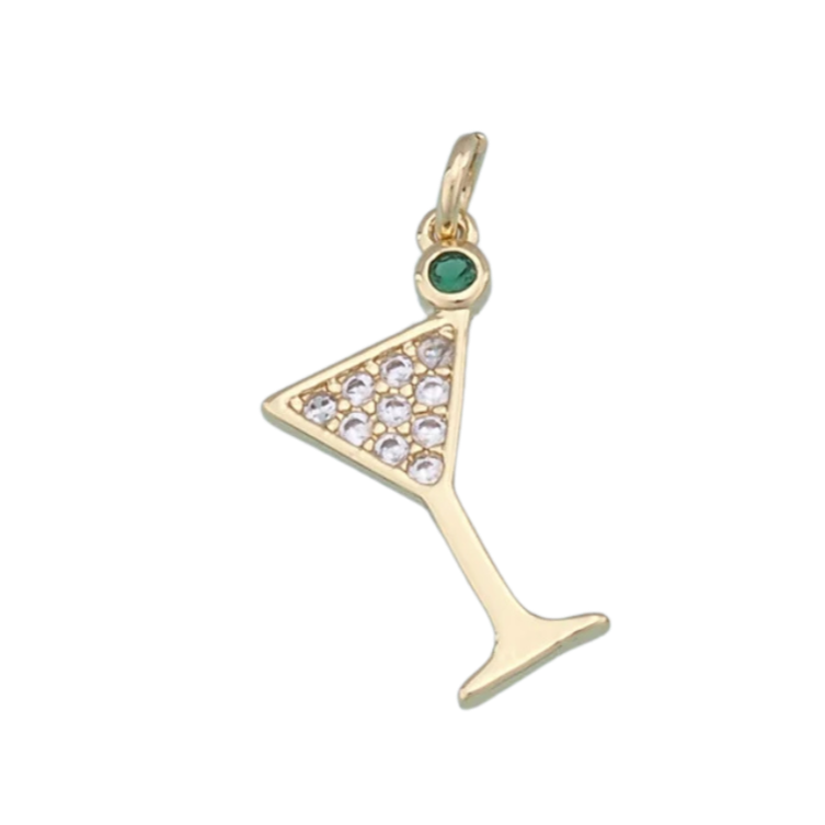 Olive Martini Charm