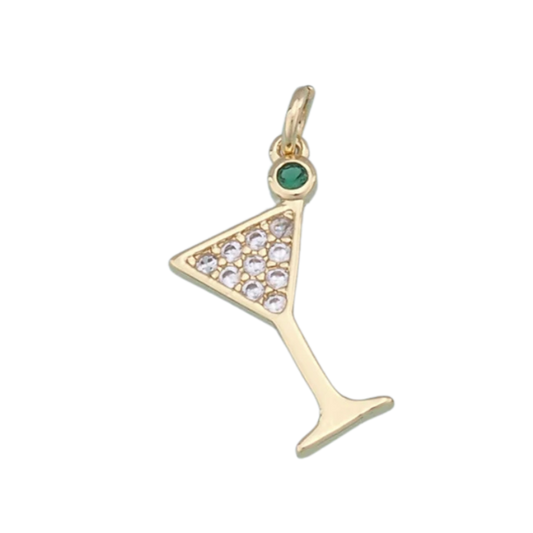 Olive Martini Charm