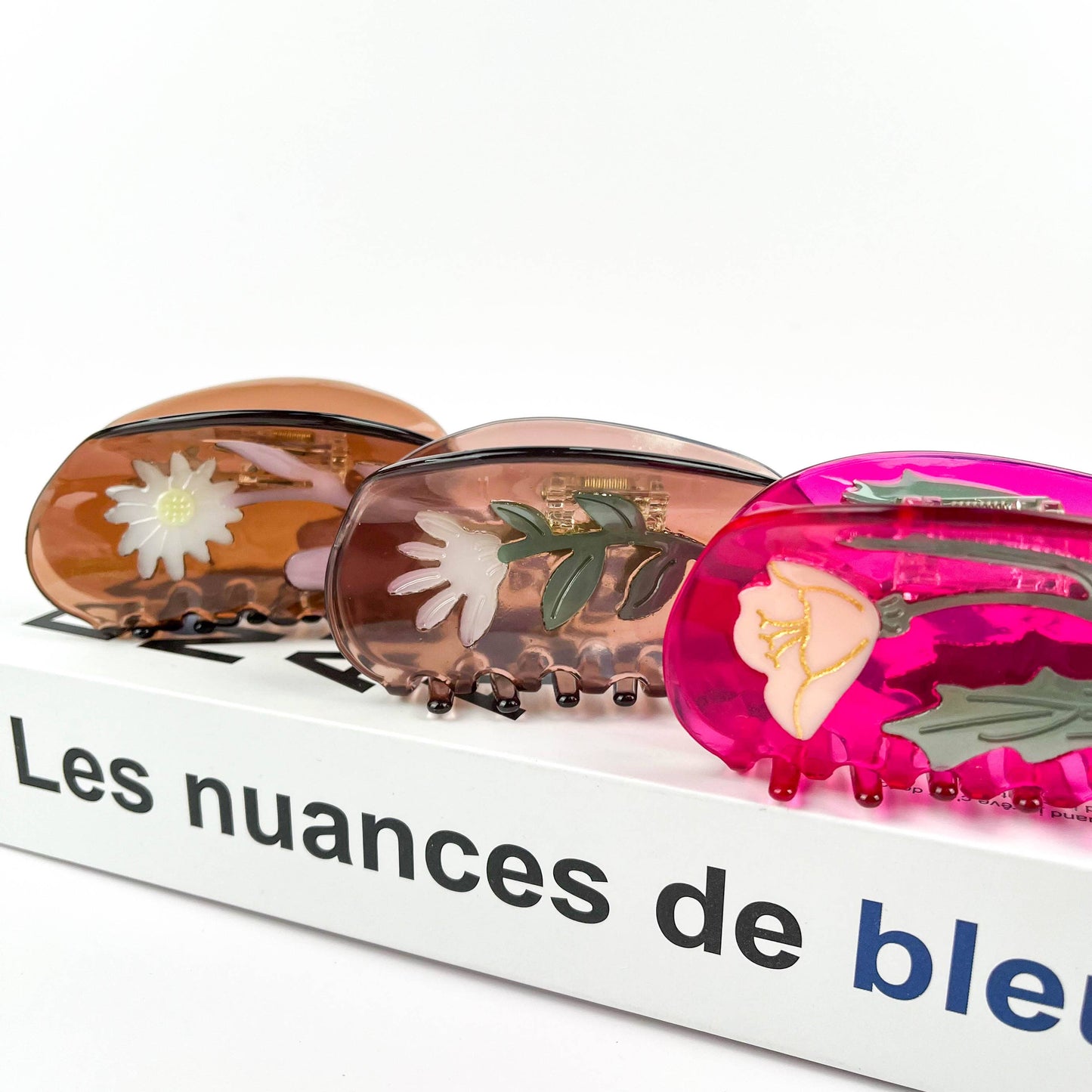 Floral Claw Clip