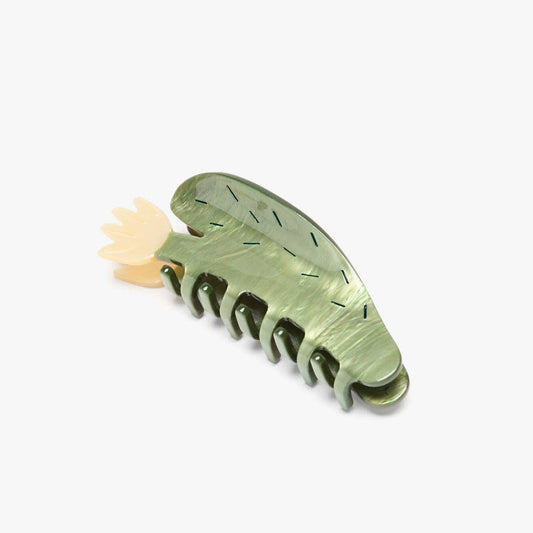 Desert Bloom Succulent Flower Claw Clip
