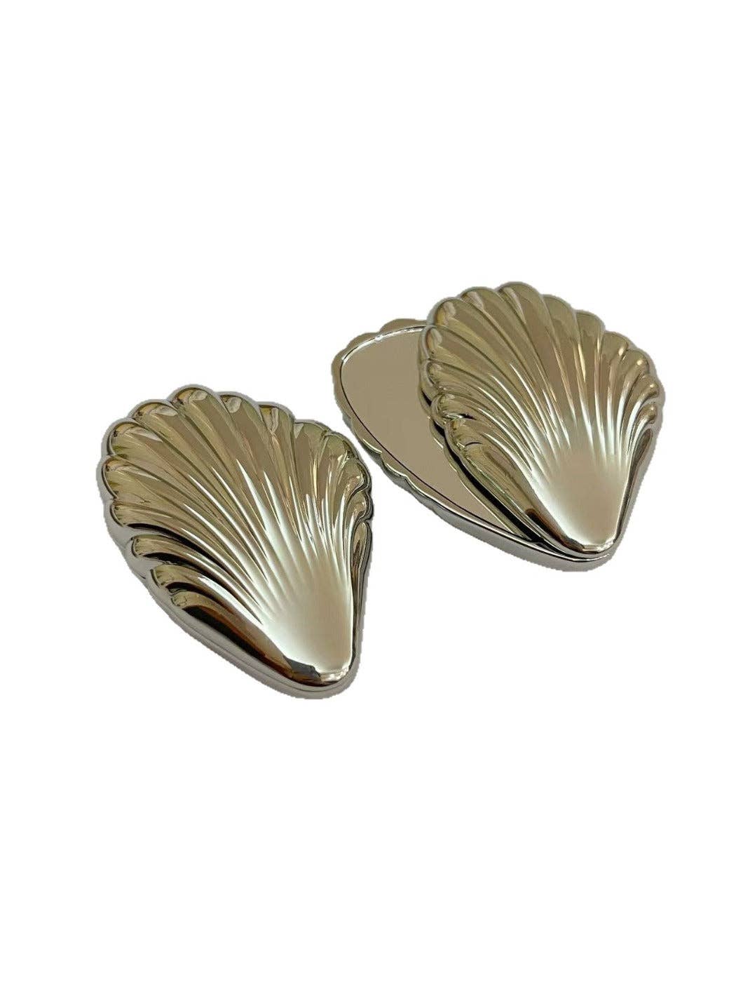 Shell Hand-Held Mirror