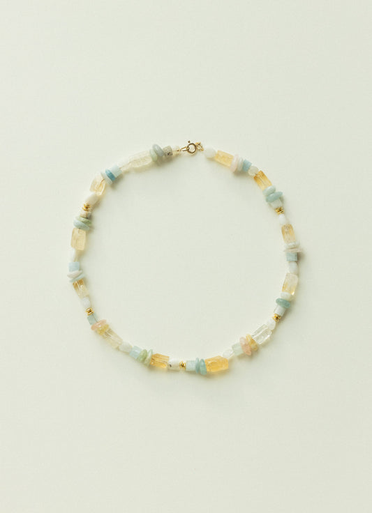 Sunny - Pastel Gemstone Necklace