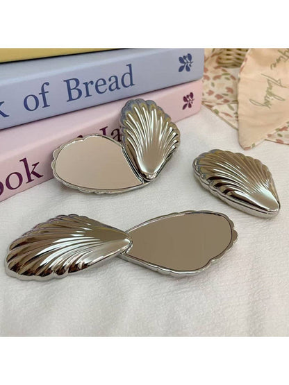 Shell Hand-Held Mirror