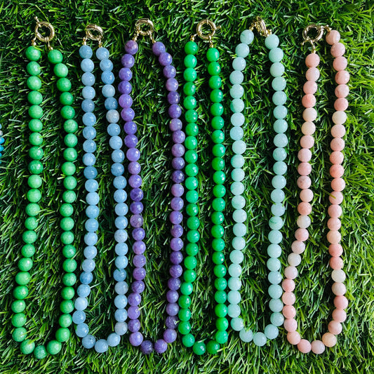 Gumball Gemstone Necklace