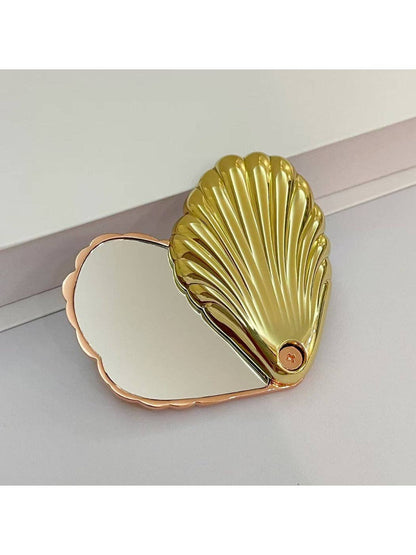 Shell Hand-Held Mirror