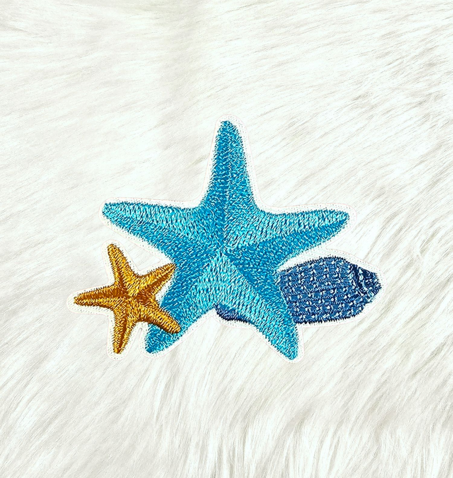 Starfish and Seashell Patch