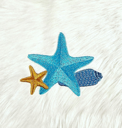 Starfish and Seashell Patch