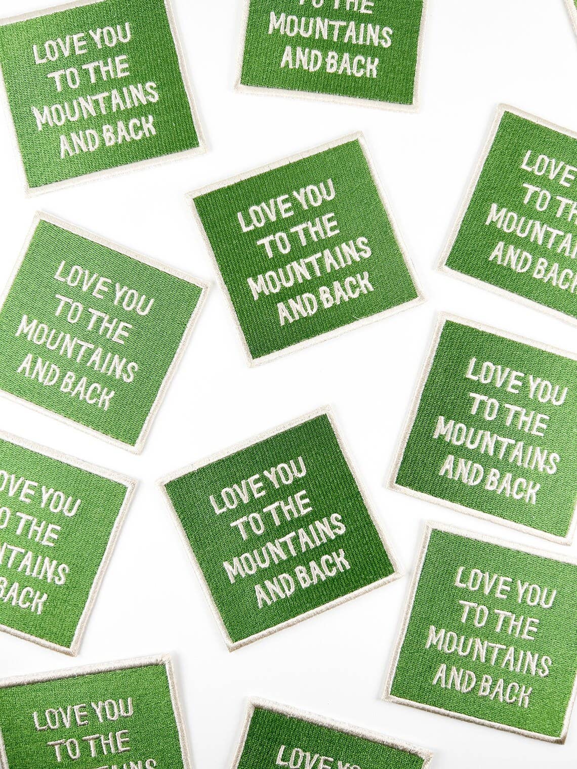 Love You To The Mountains and Back Patch