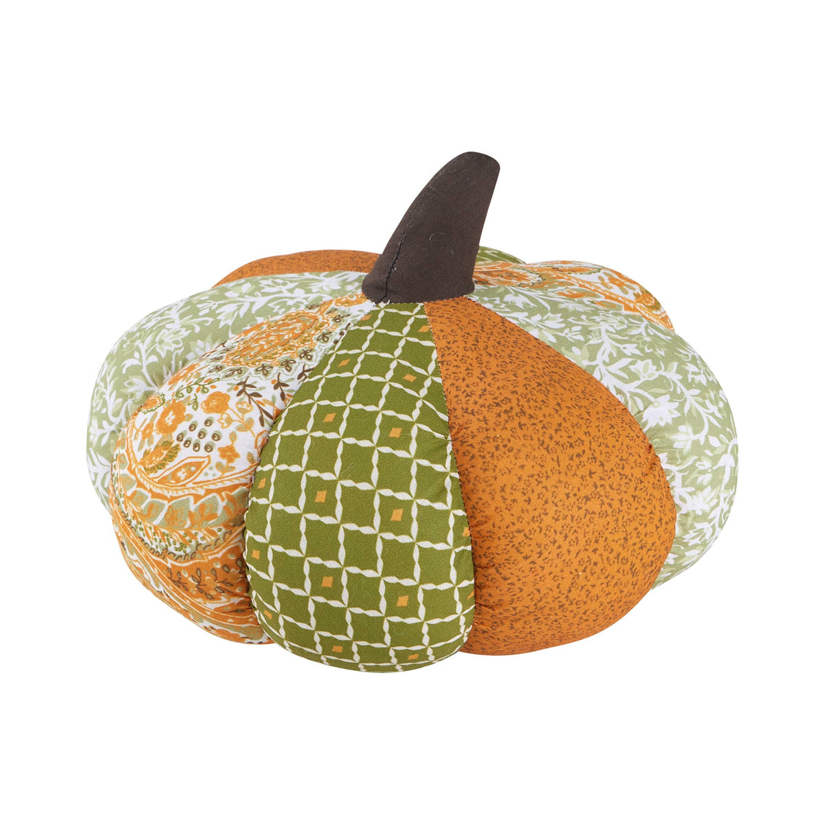 Patchwork Pumpkin Pillow