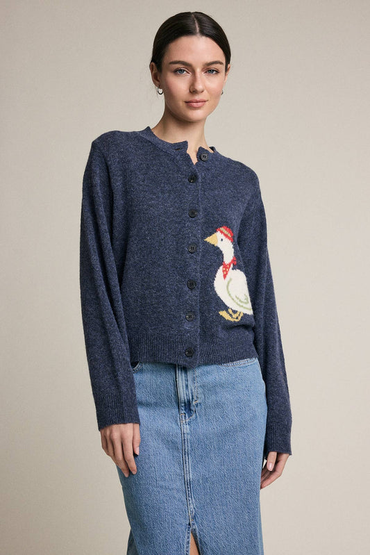 Duck Knit Cardigan