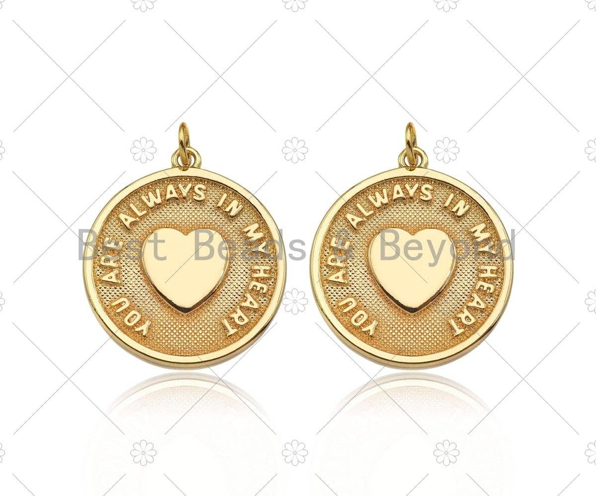 You Are Always In My Heart Charm