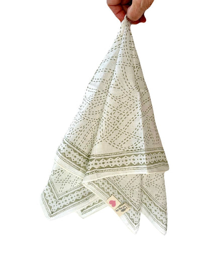 Block Print Bandana
